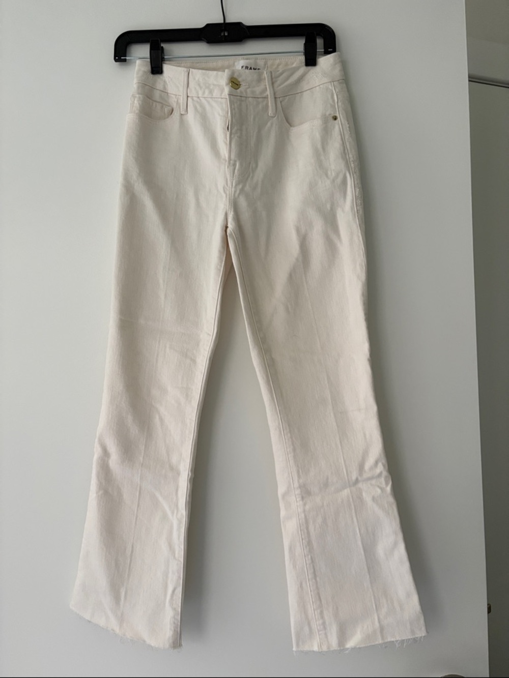 Frame Denim Off-White Jeans